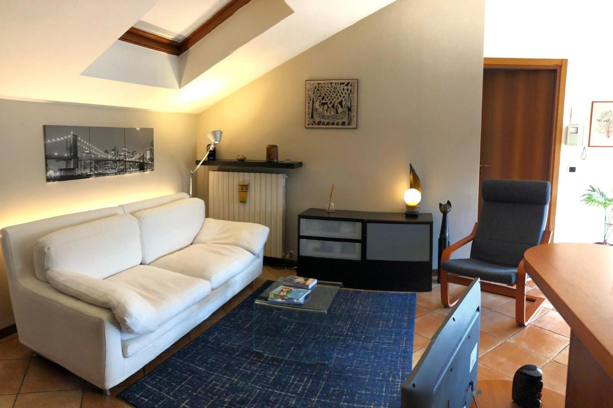 Bright Penthouse Close To Center With Terrace And Lake View Lecco Exterior foto